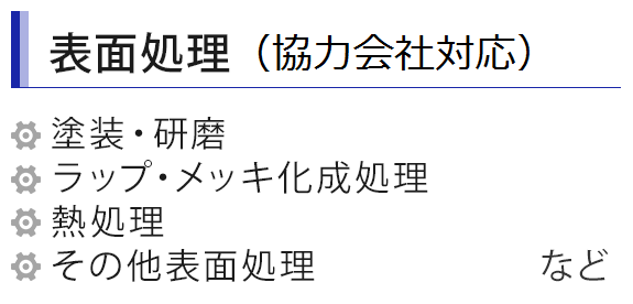 表面処理